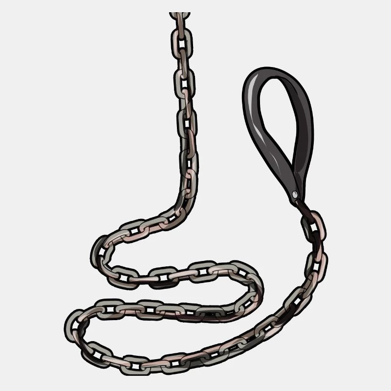 Collier collier devot O-Ring En Lin Esclave Sub