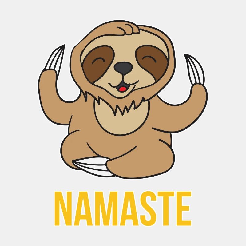namaste sloth