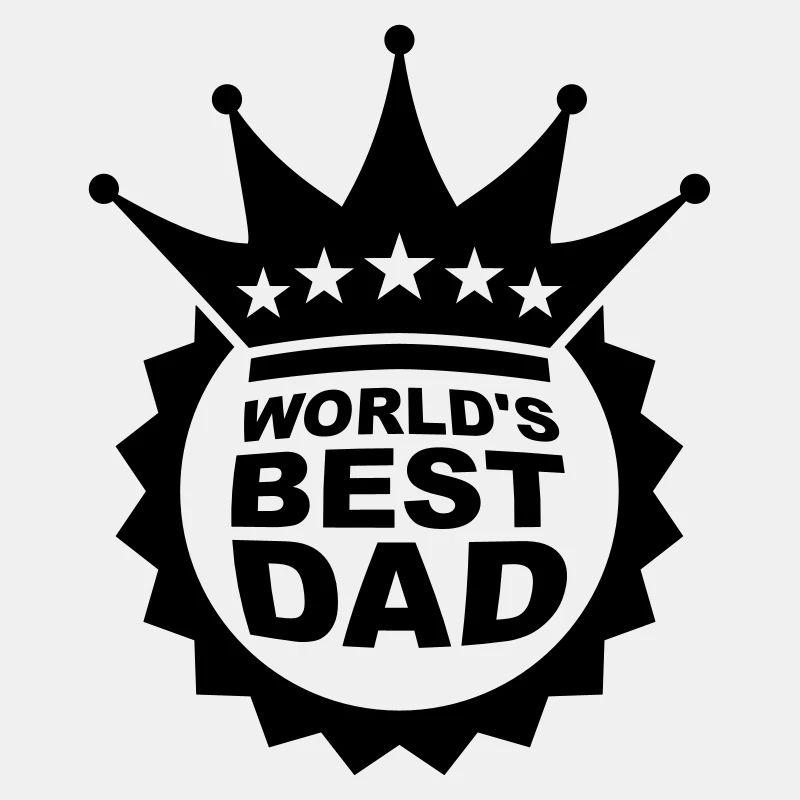 Worlds Best Dad Logo