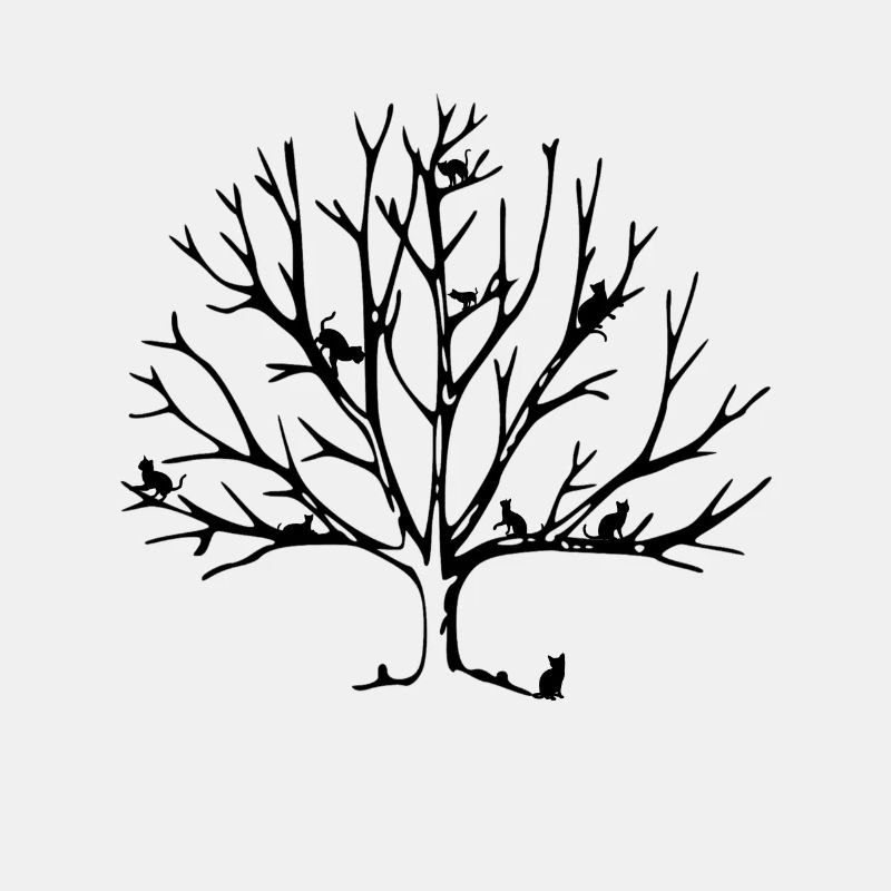 Cat Tree Tree Full of Cats Cat Gift