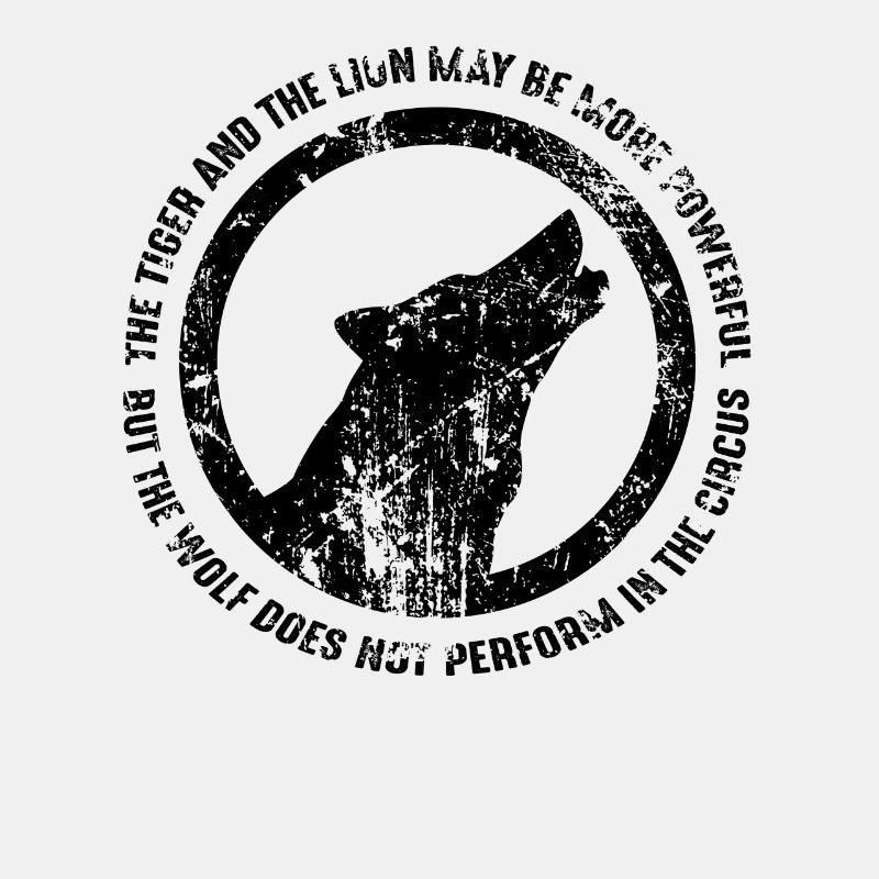 Wolf Does Not Perform In The Circus