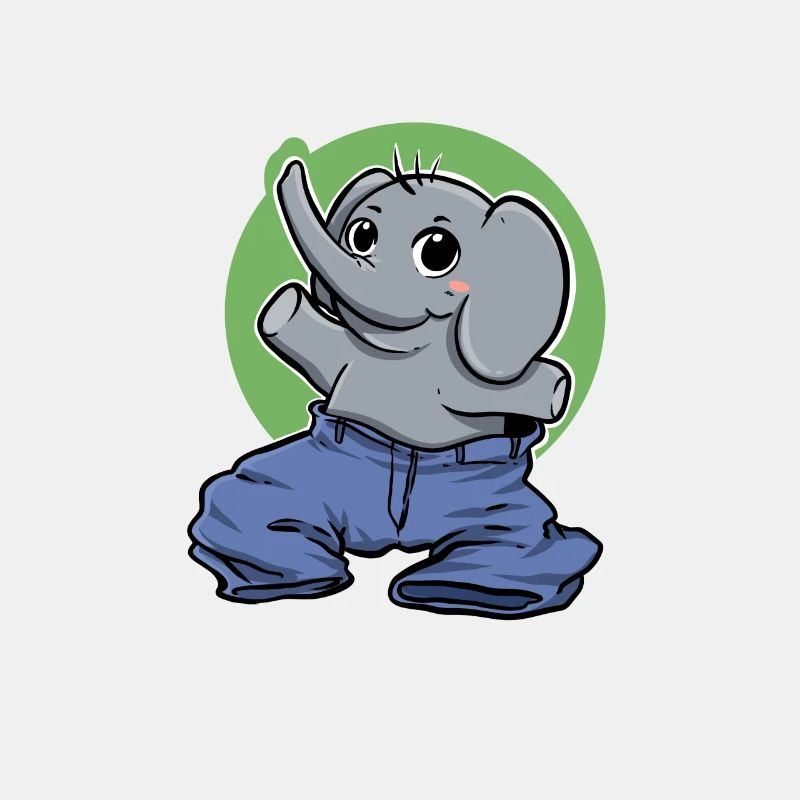 Elefant Hose Süß Geschenk