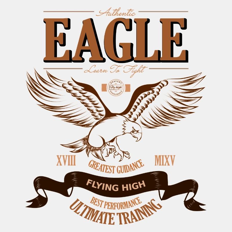 American Eagle Tee shirt Légende Mojo Design