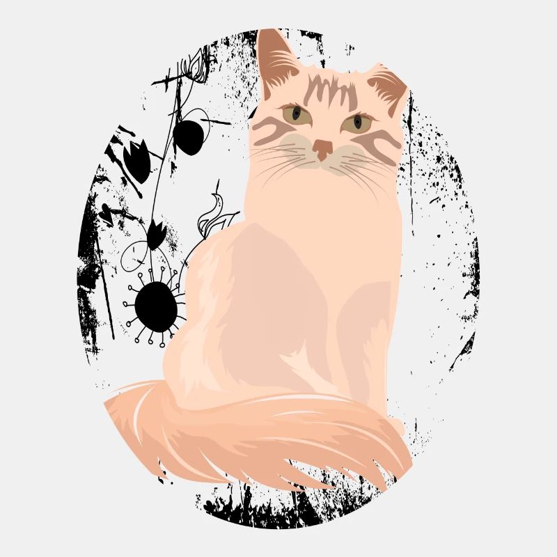 Süßes Hauskatze Katzen Shirt