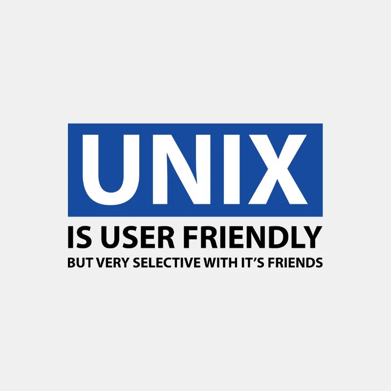 Unix ist benutzerfreundlich
