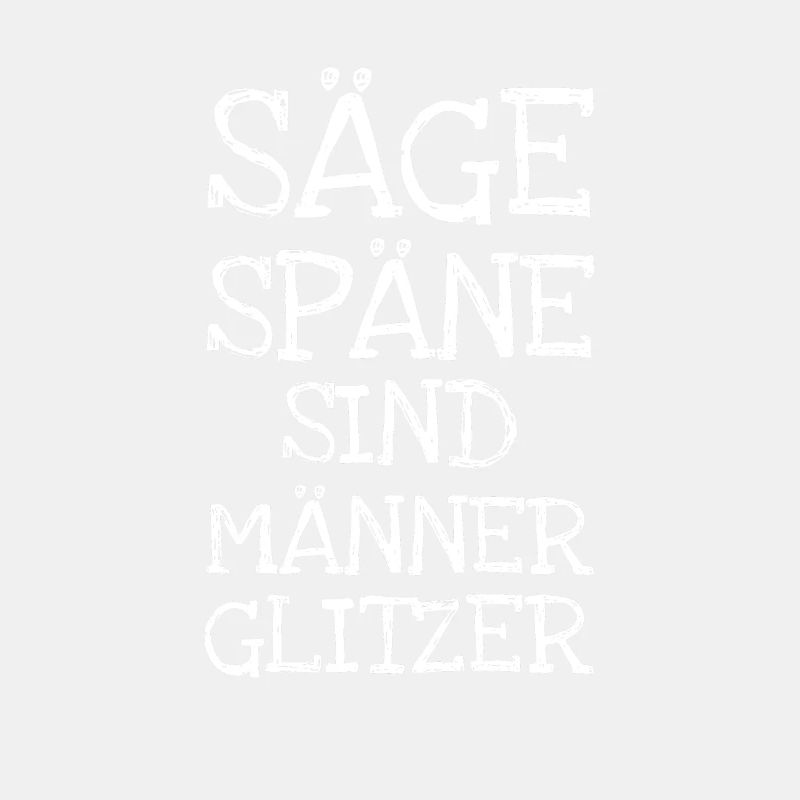 Säge Späne Sind Männer Glitzer