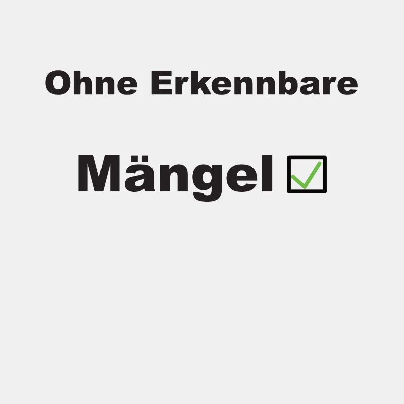 Ohne Mängel