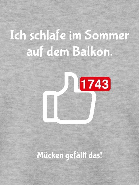 Mücken gefällt das!