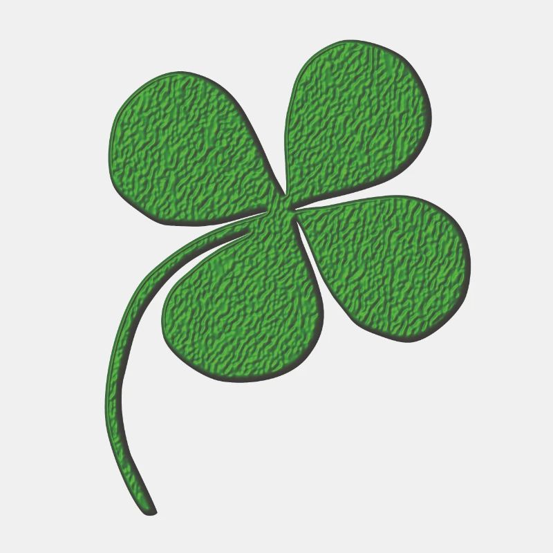 Cloverleaf fourblaettrig 3d