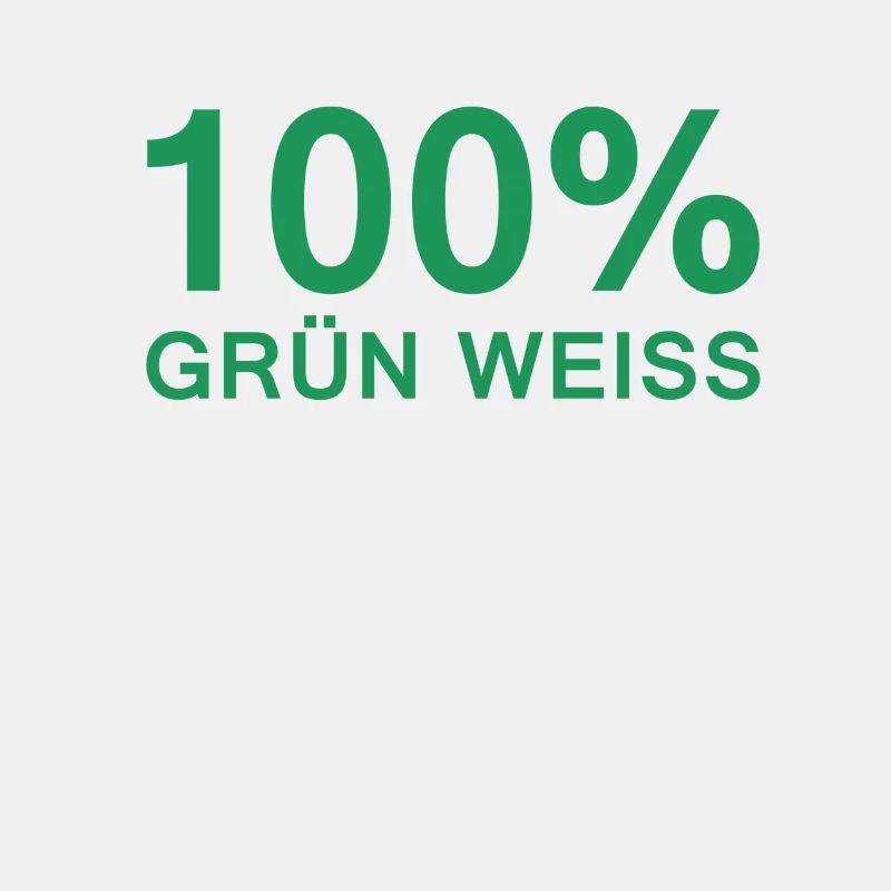 100 POUR CENT VERT BLANC