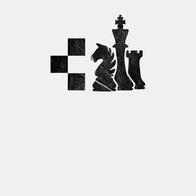 Pièces d'échecs jeu d'échecs joueur d'échecs