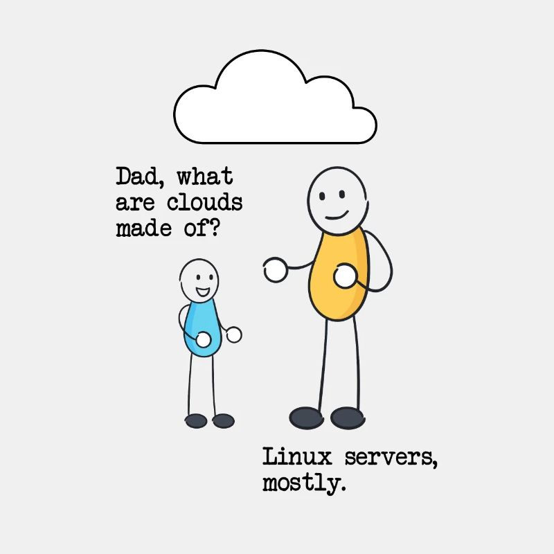 What are clouds made of? Linux servers mostly!