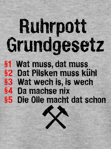 Ruhrpott Grundgesetz