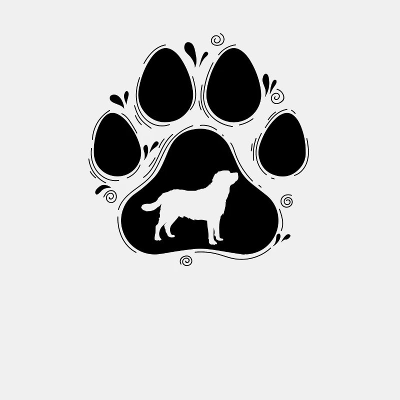 Patte de chien Labrador