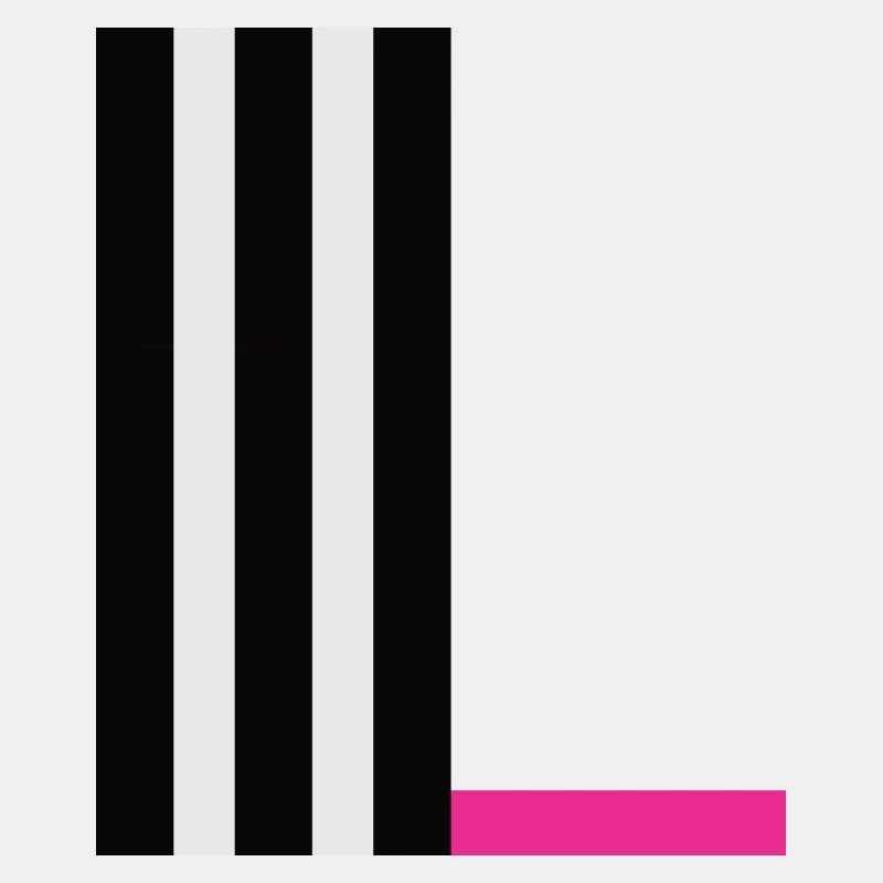 Abstract monochrome line pattern
