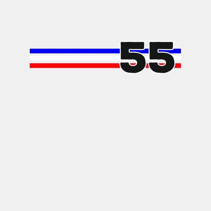 Fifty Five and Counting Tri-stripe