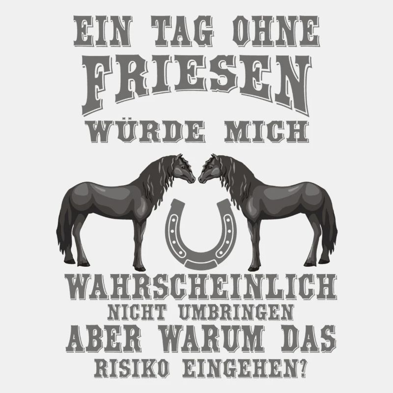 Friesen sind wunderbare Pferde