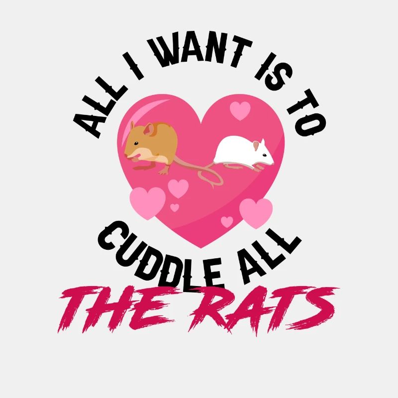 Rat Cuddling Rodent Cuddle Rat Lovers