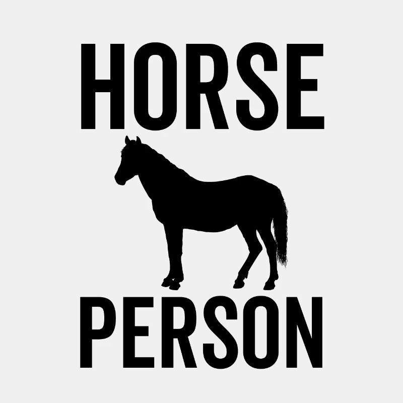 Personne de cheval