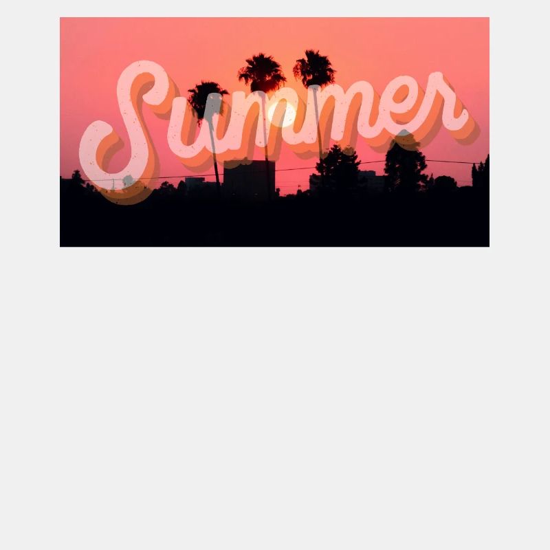 Summer Sonnenuntergang