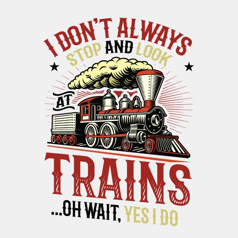 Arrêtez-vous et regardez les trains.