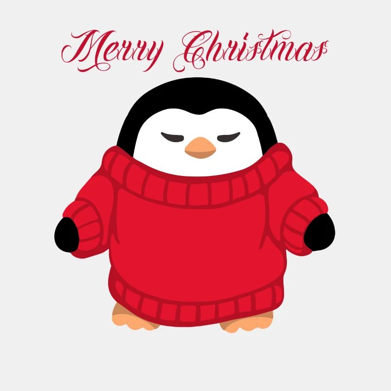 Pingouin de Noël