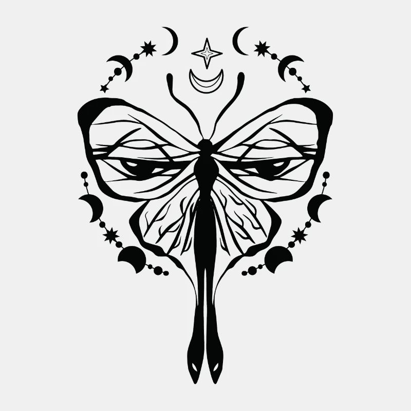 Himmlischer Schmetterling Mystischer