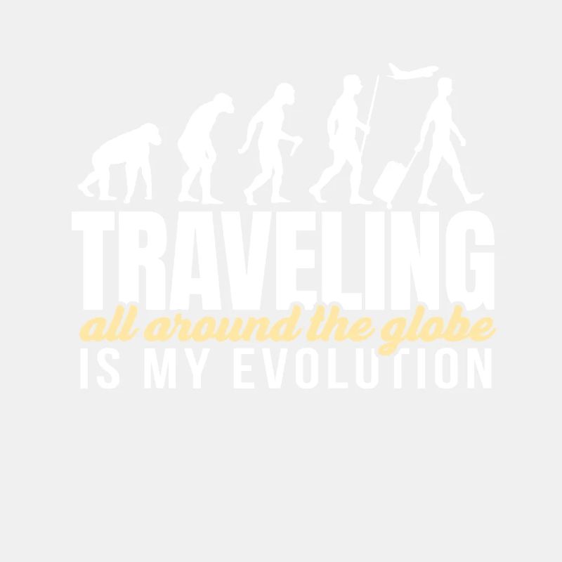 Voyage joyeux de l’évolution agréable disant