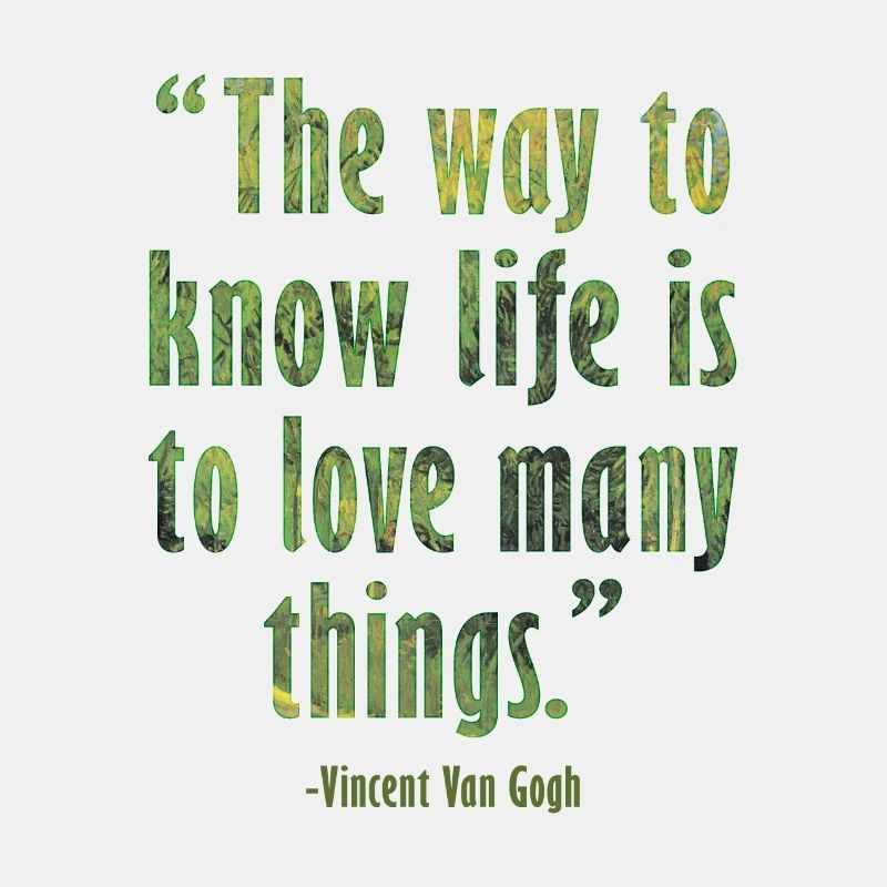 Citation d’art positif par Van Gogh Design