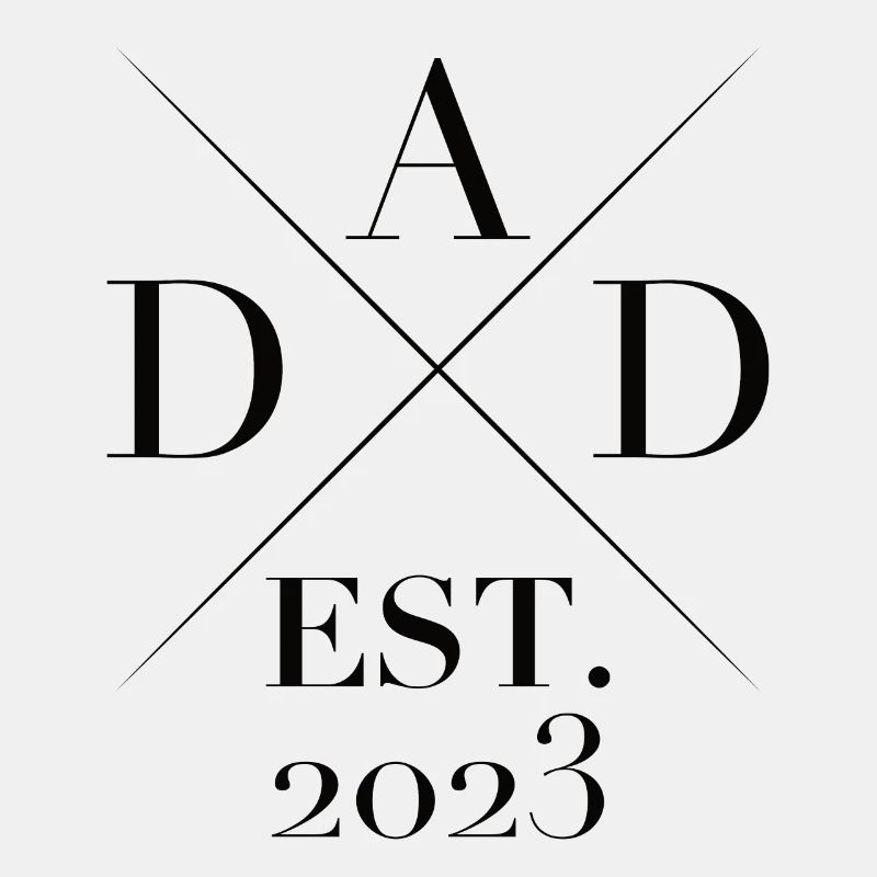 Dad est. 2023 werdende Väter Familie Eltern