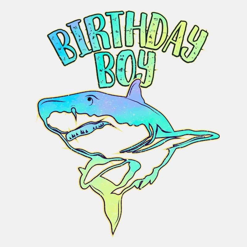 Birthday Boy - Thème Requin