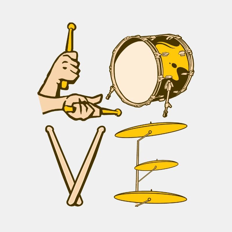 Conception de percussions de batterie