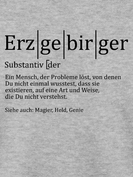 Erzgebirge Substantiv