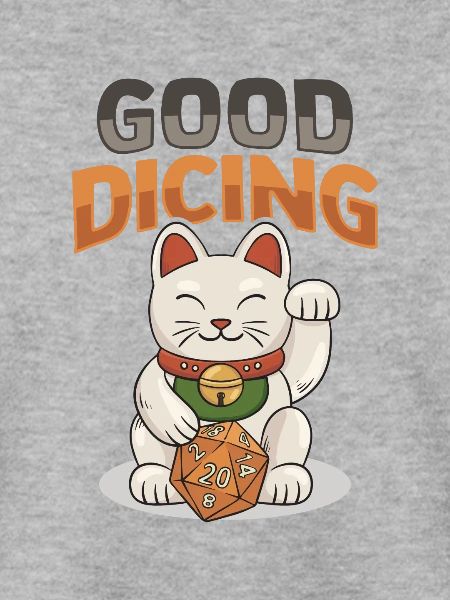 Chinesische Katze-Winken-Design für einen