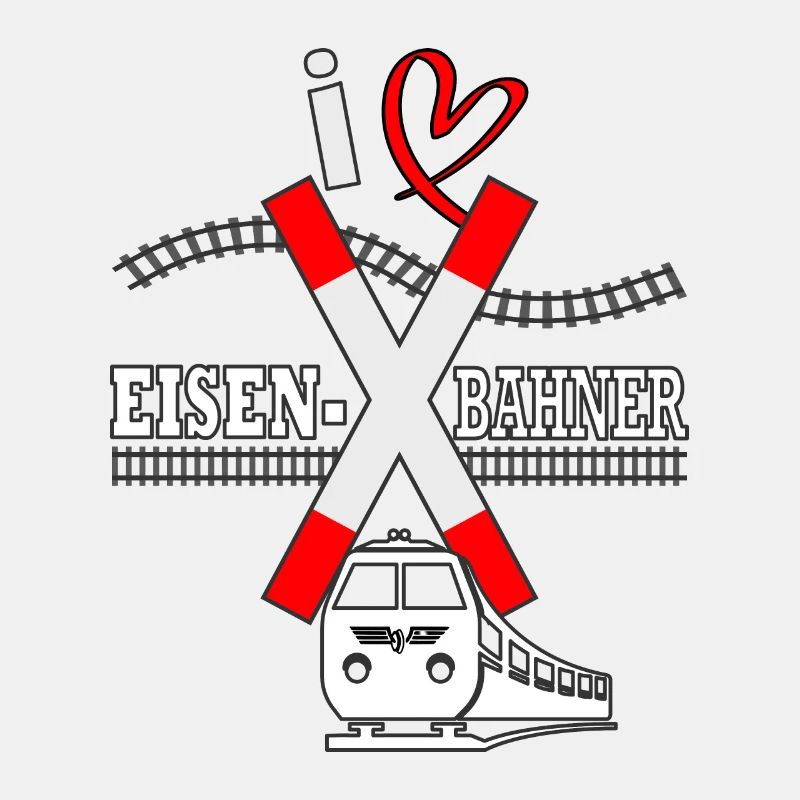 i love Eisenbahner Modelleisenbahn