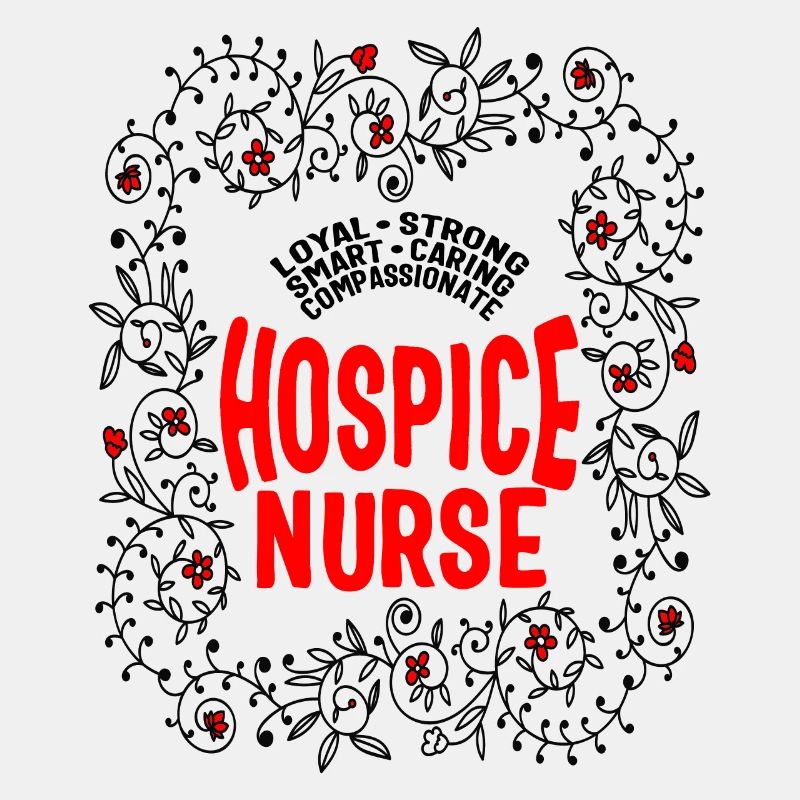 Hospizshirt, Hospizschwester Blument-Tee,