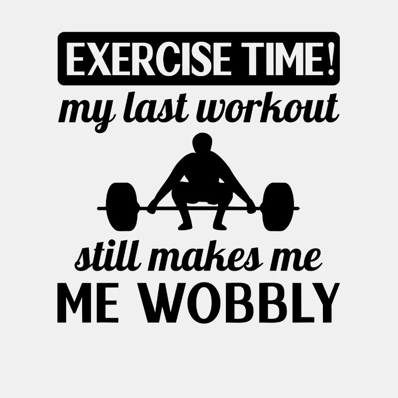 Sore muscles Workout Wobbly Gym Body Builder