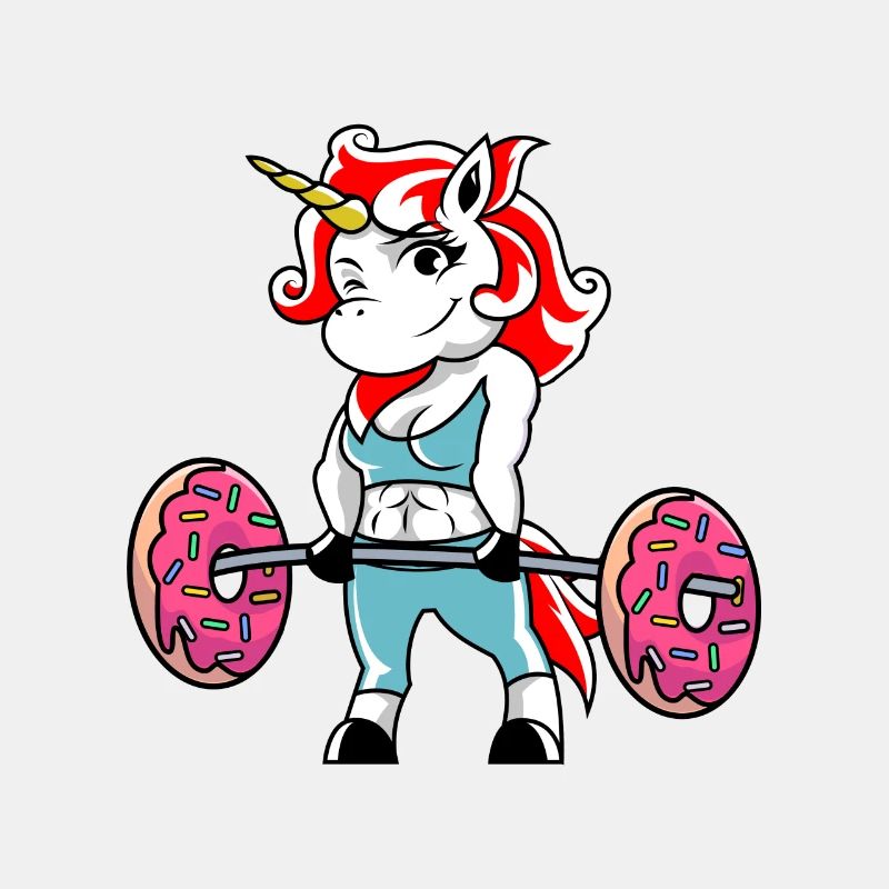 Einhorn Kreuzheben