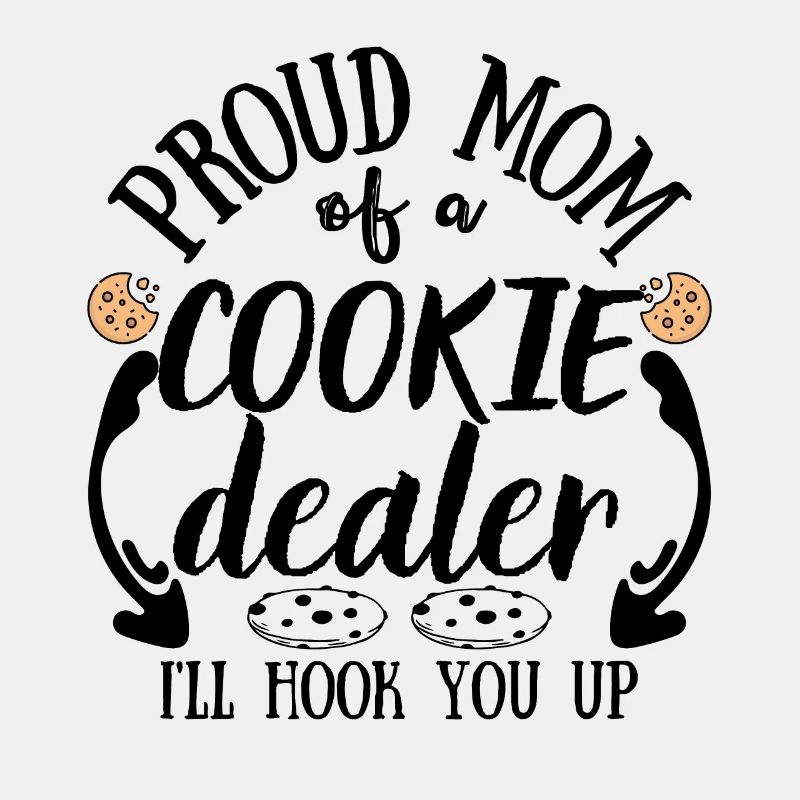 Stolze Mutter eines Kekshändlers Ich werde dich anschließen