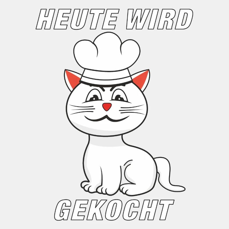 KATZE KOCH HEUTE WIRD GEKOCHT