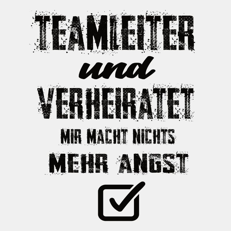 Teamleiter und Verheiratet