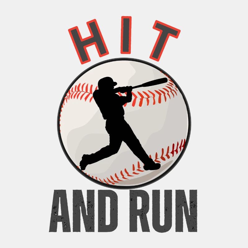 Funny Baseball Hit and Run