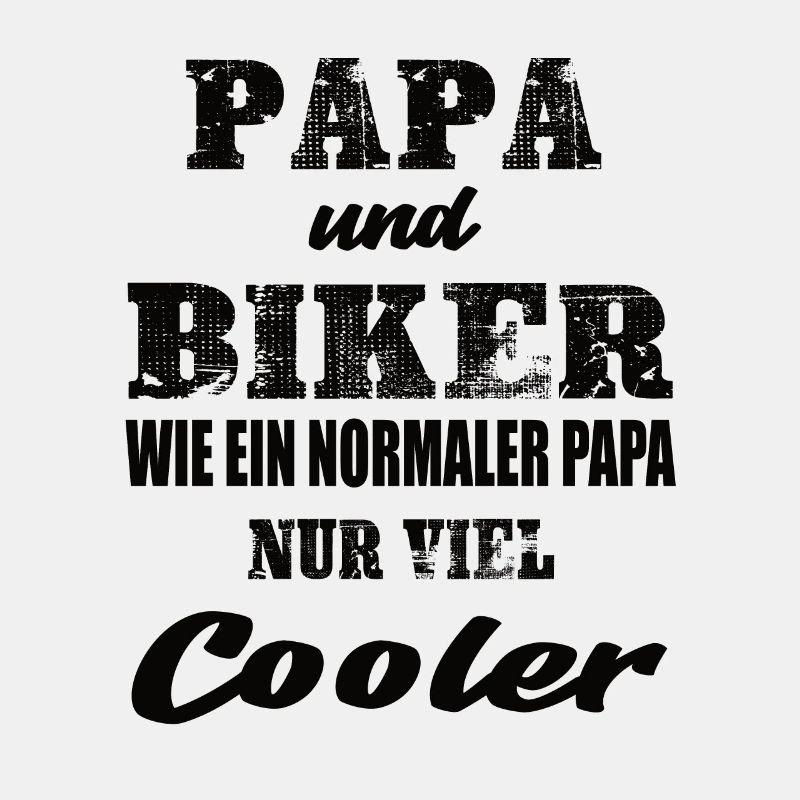 Papa und Biker