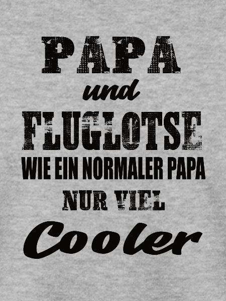 Papa und Fluglotse