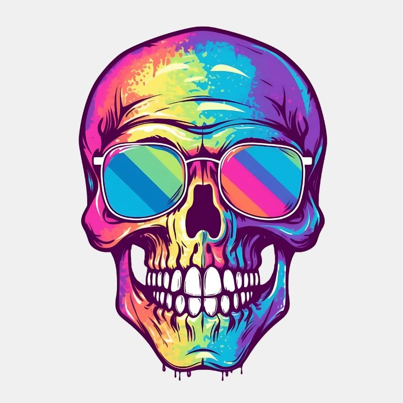 Regenbogen Skelett