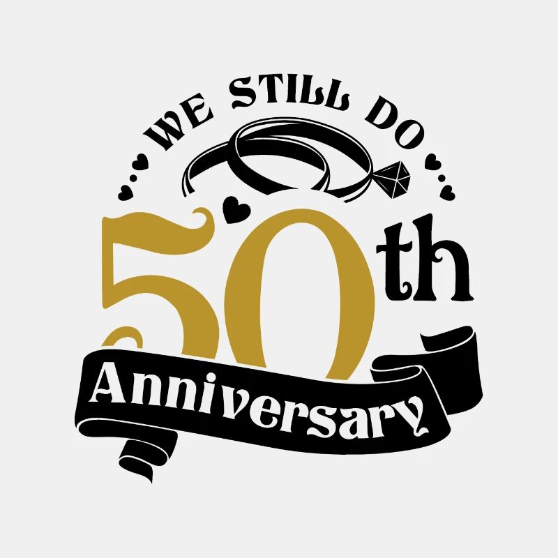 50. Hochzeitstag Ehemann Ehefrau Ehe