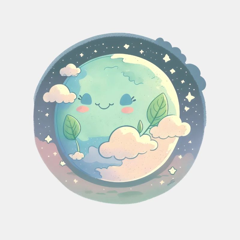 Terre Heureux Mignon Sciences de l’espace Planète Environnement