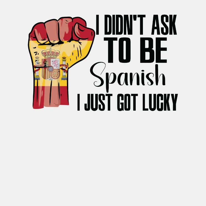 Spanish Pride Spain Flag Grown Spanish Roots