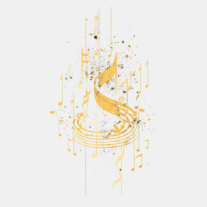 Musiknotizen Bling