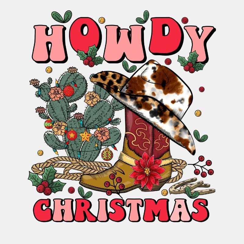 Howdy Christmas Weihnachtsdesign